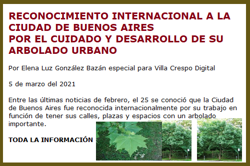 POR EL CUIDADO DE SU ARBOLEDA